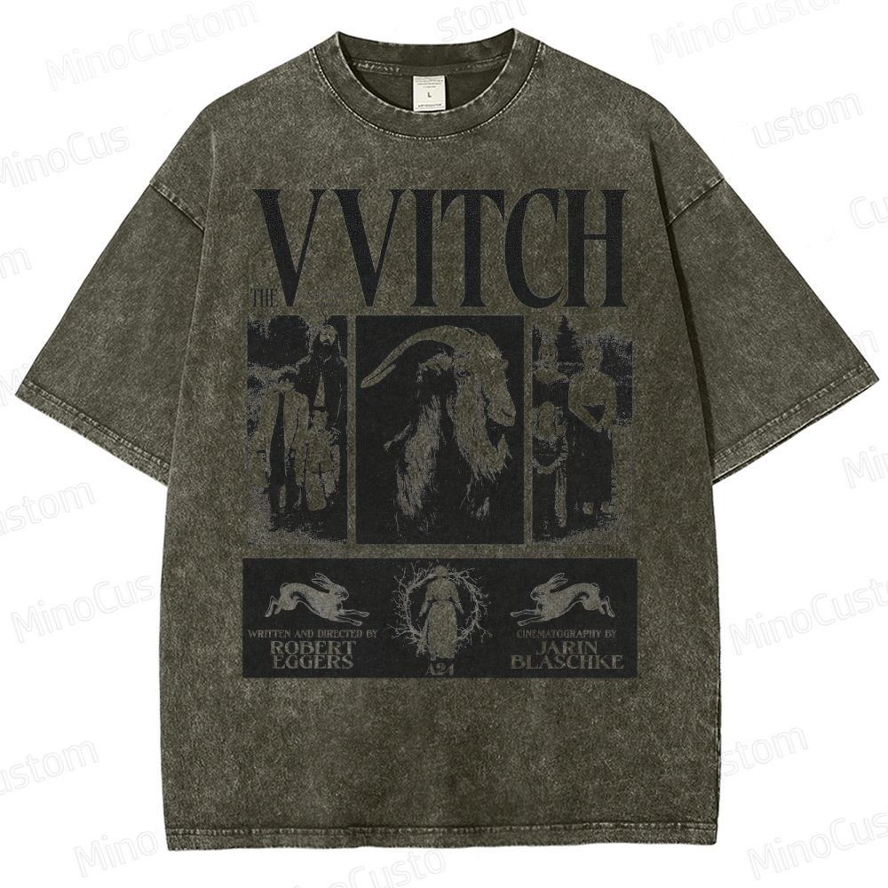 Horror Folktale Washed T-Shirt