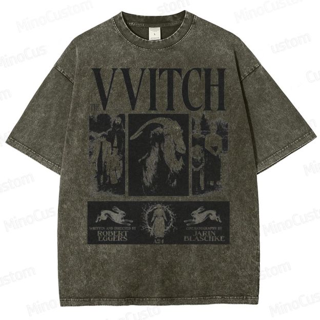 Horror Folktale Washed T-Shirt