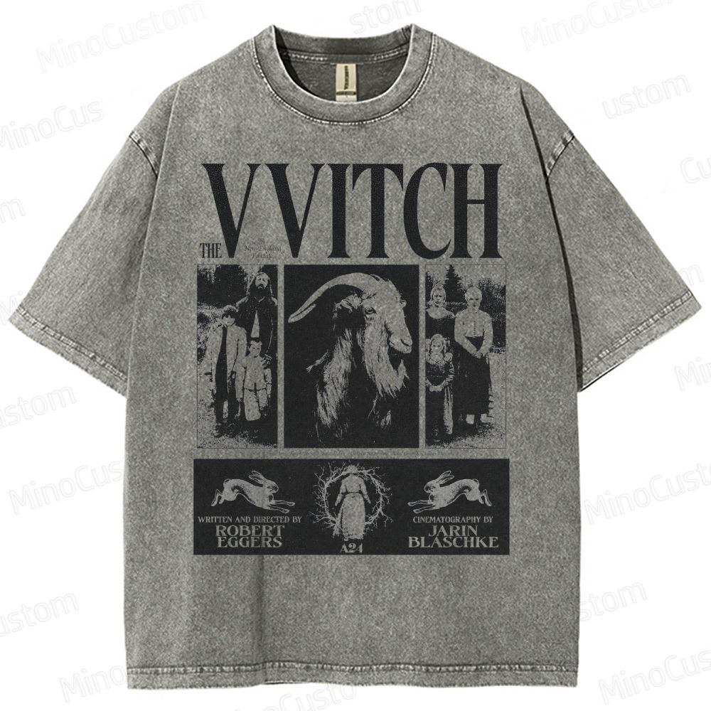 Horror Folktale Washed T-Shirt