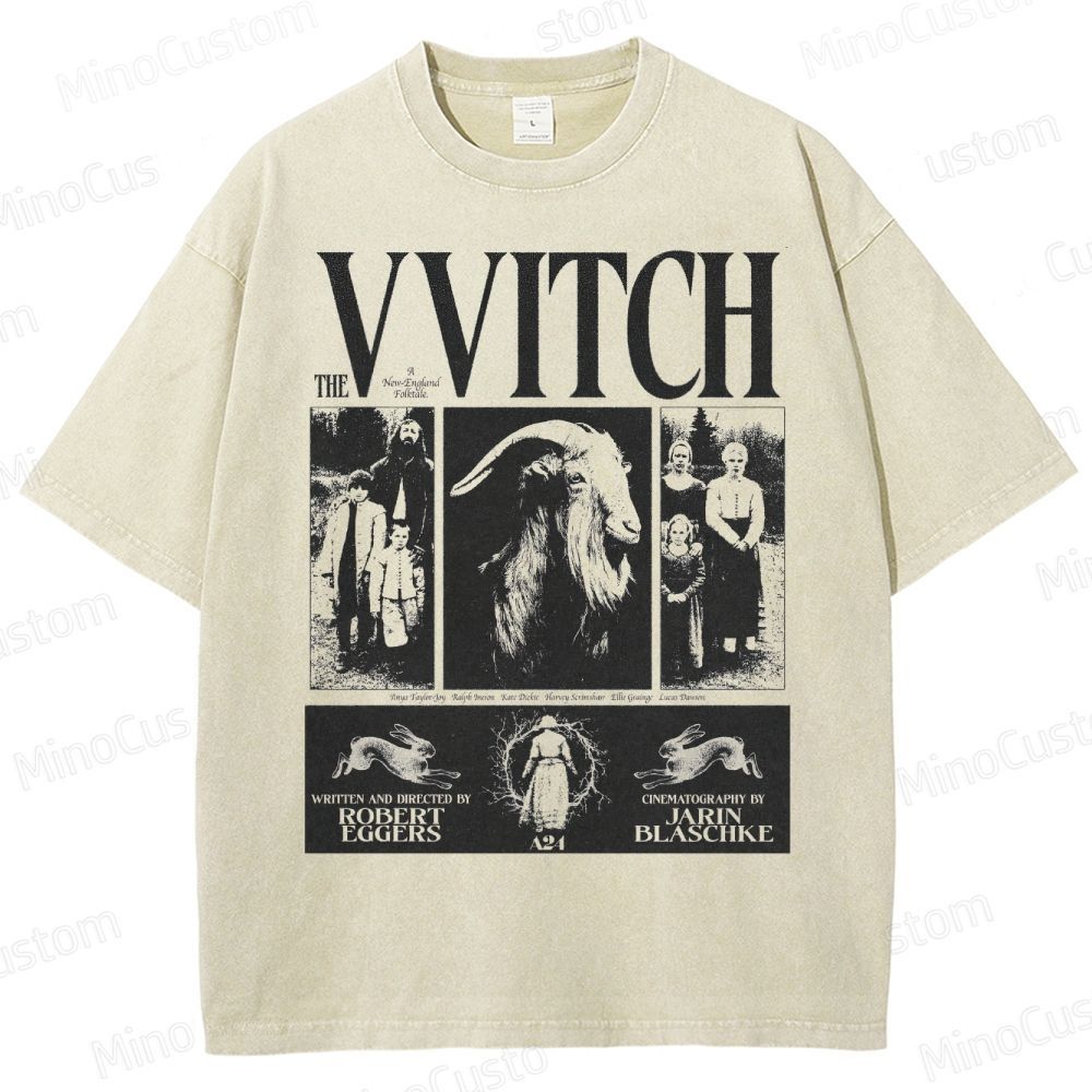 Horror Folktale Washed T-Shirt