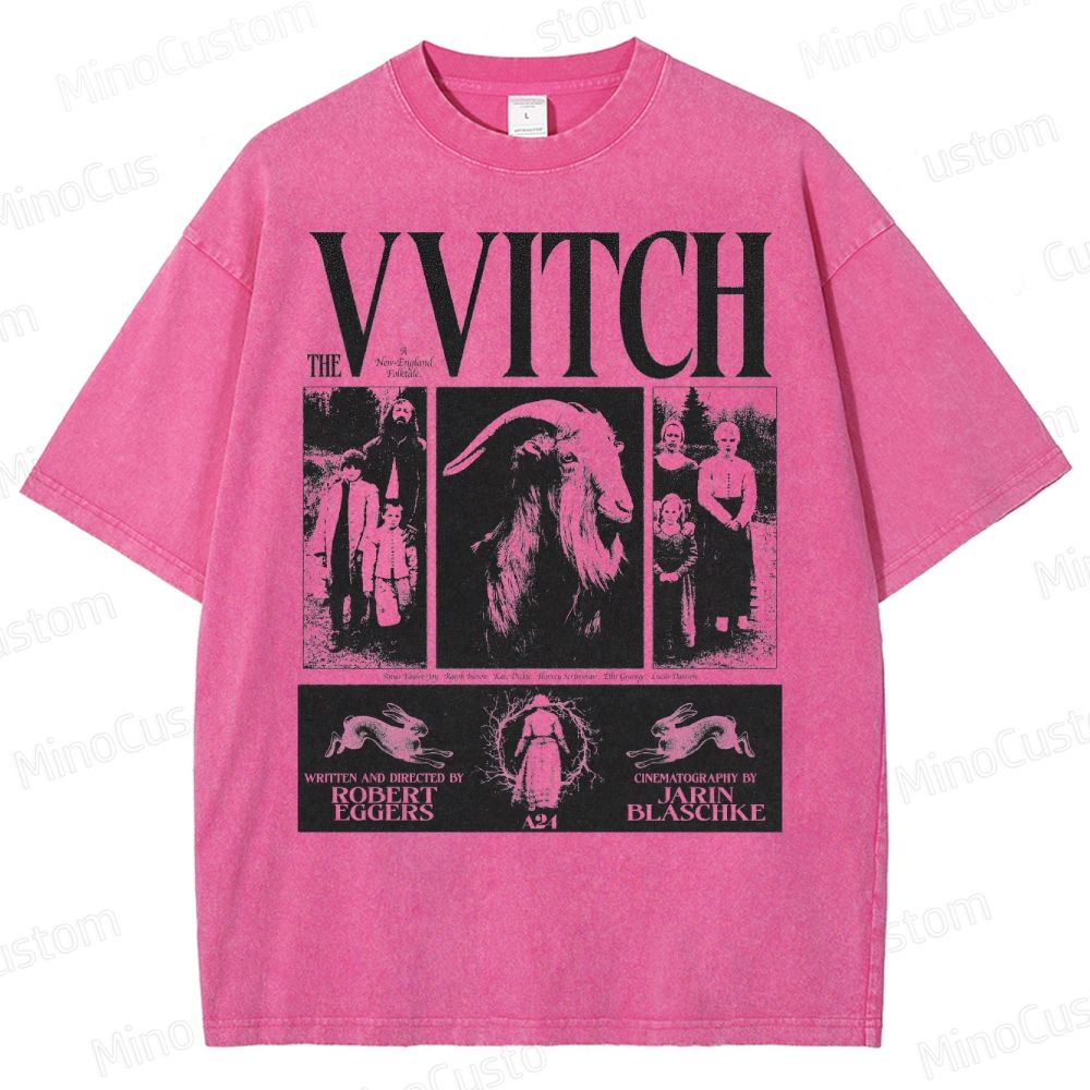 Horror Folktale Washed T-Shirt