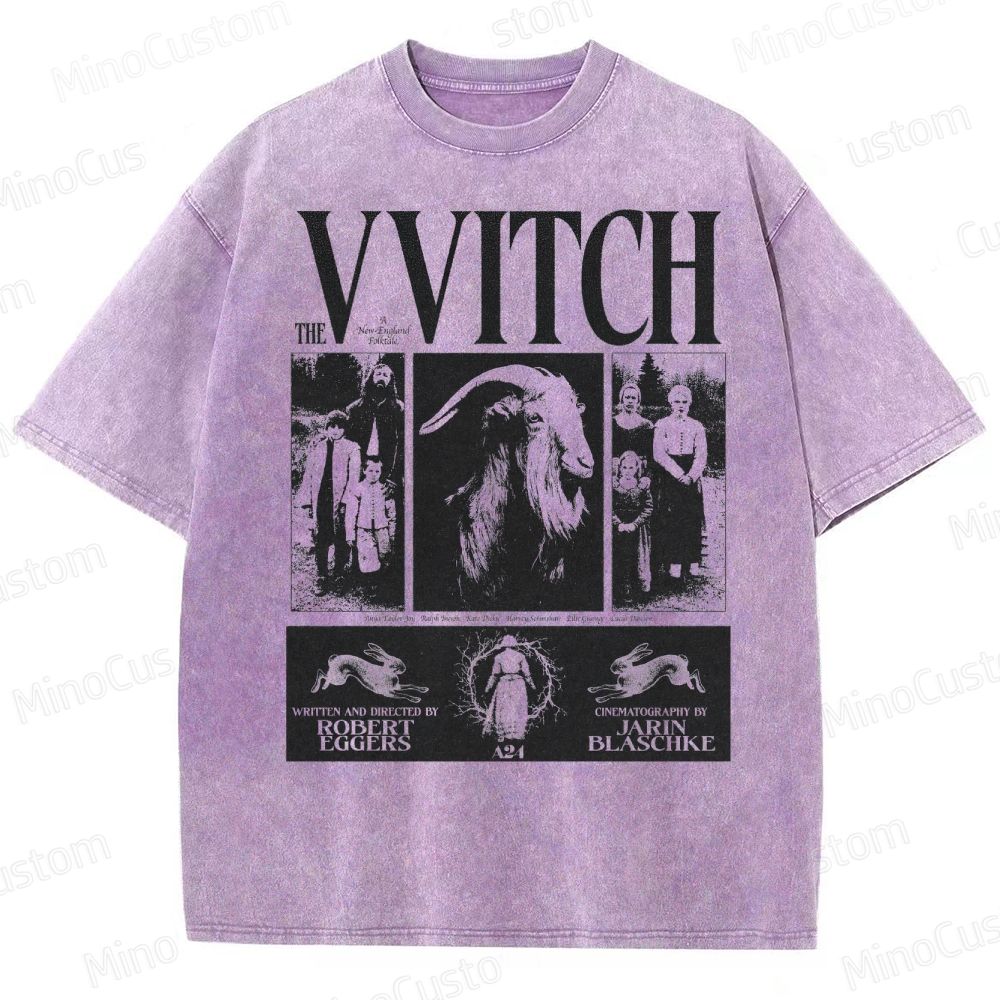 Horror Folktale Washed T-Shirt