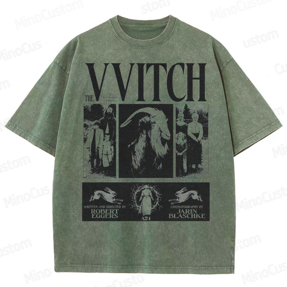 Horror Folktale Washed T-Shirt
