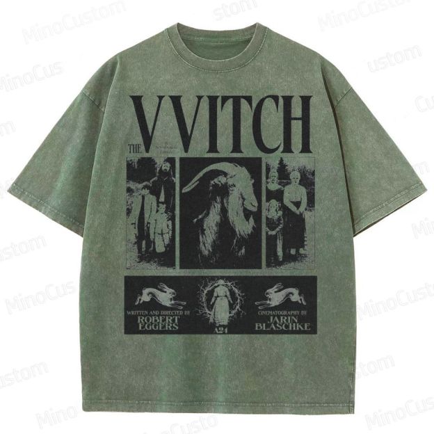 Horror Folktale Washed T-Shirt