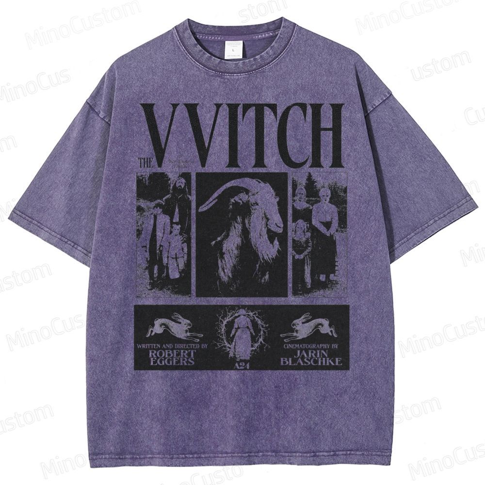 Horror Folktale Washed T-Shirt
