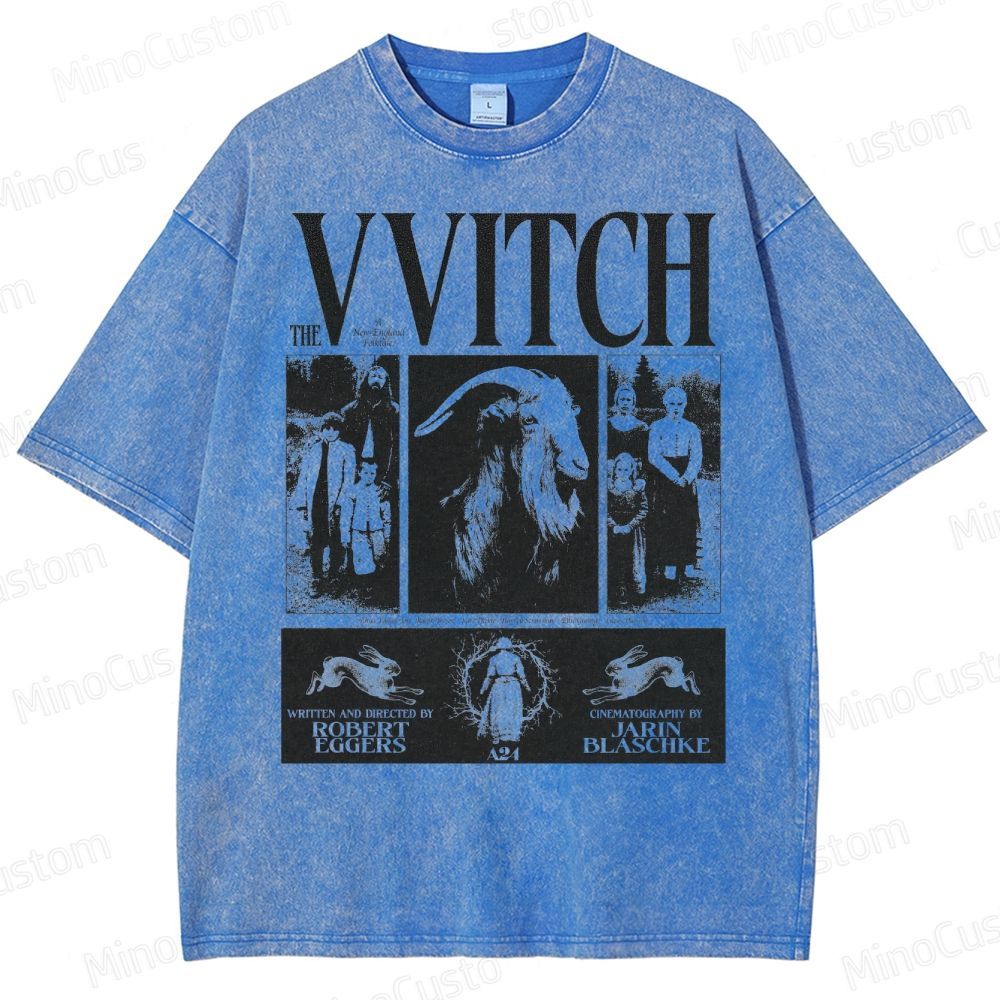 Horror Folktale Washed T-Shirt