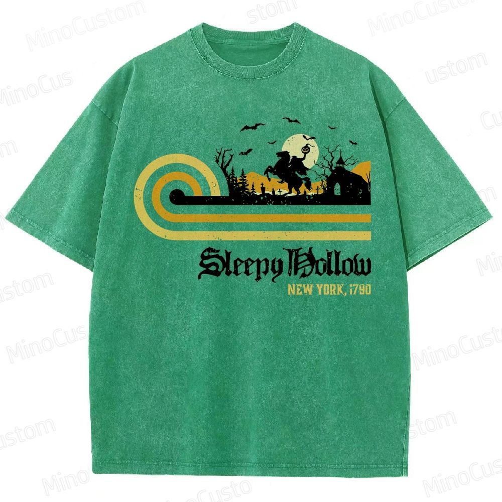 Retro Vintage Headless Washed T-Shirt 