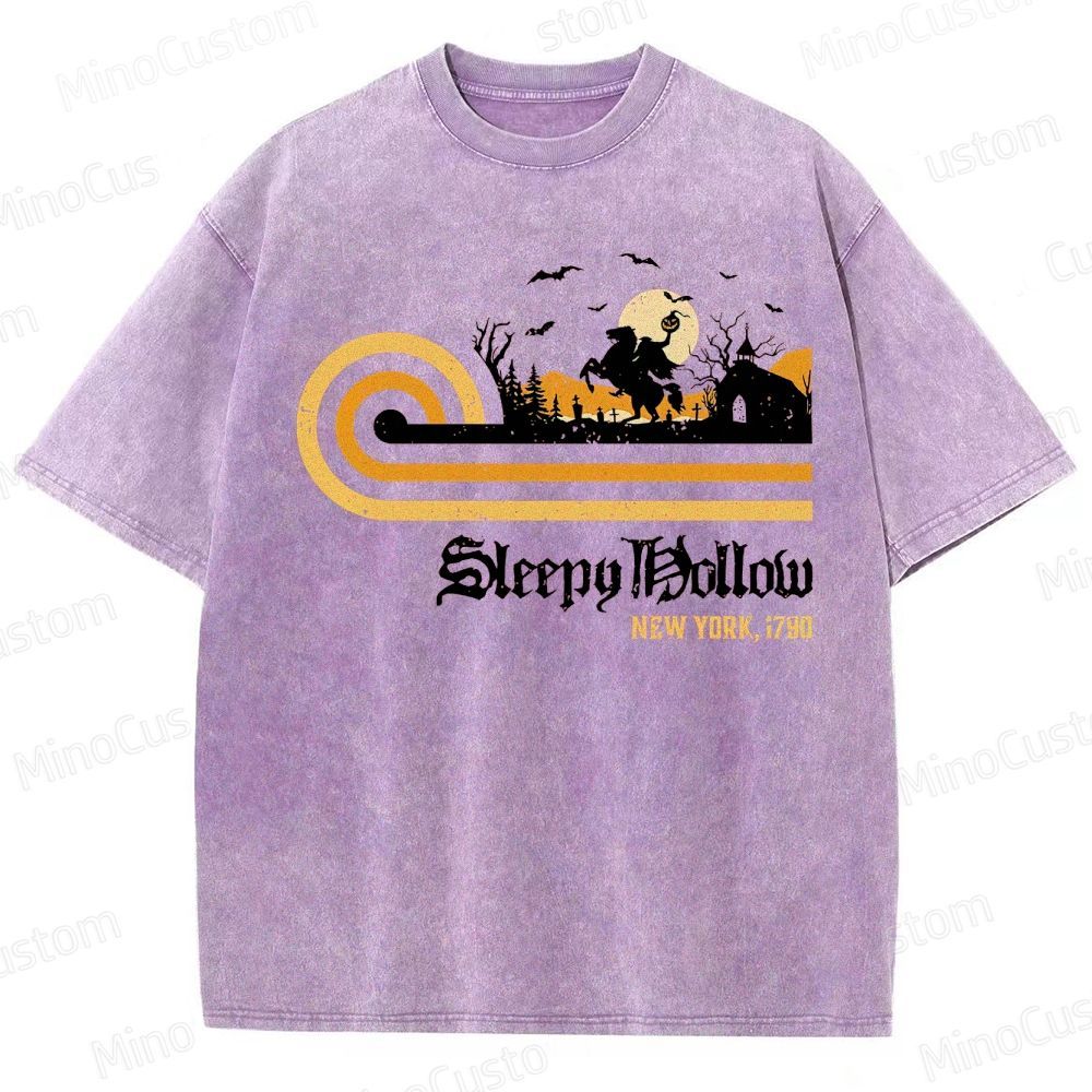 Retro Vintage Headless Washed T-Shirt 