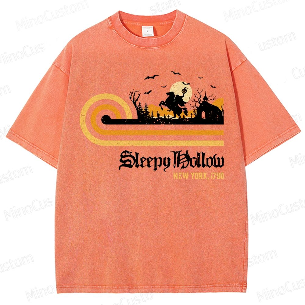 Retro Vintage Headless Washed T-Shirt 