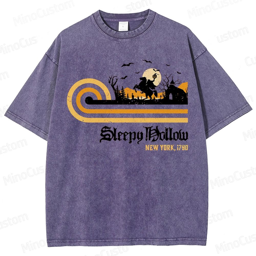 Retro Vintage Headless Washed T-Shirt 