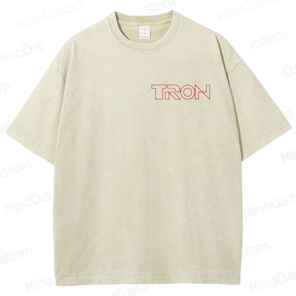 Sci - Fi Themed Washed T - Shirt