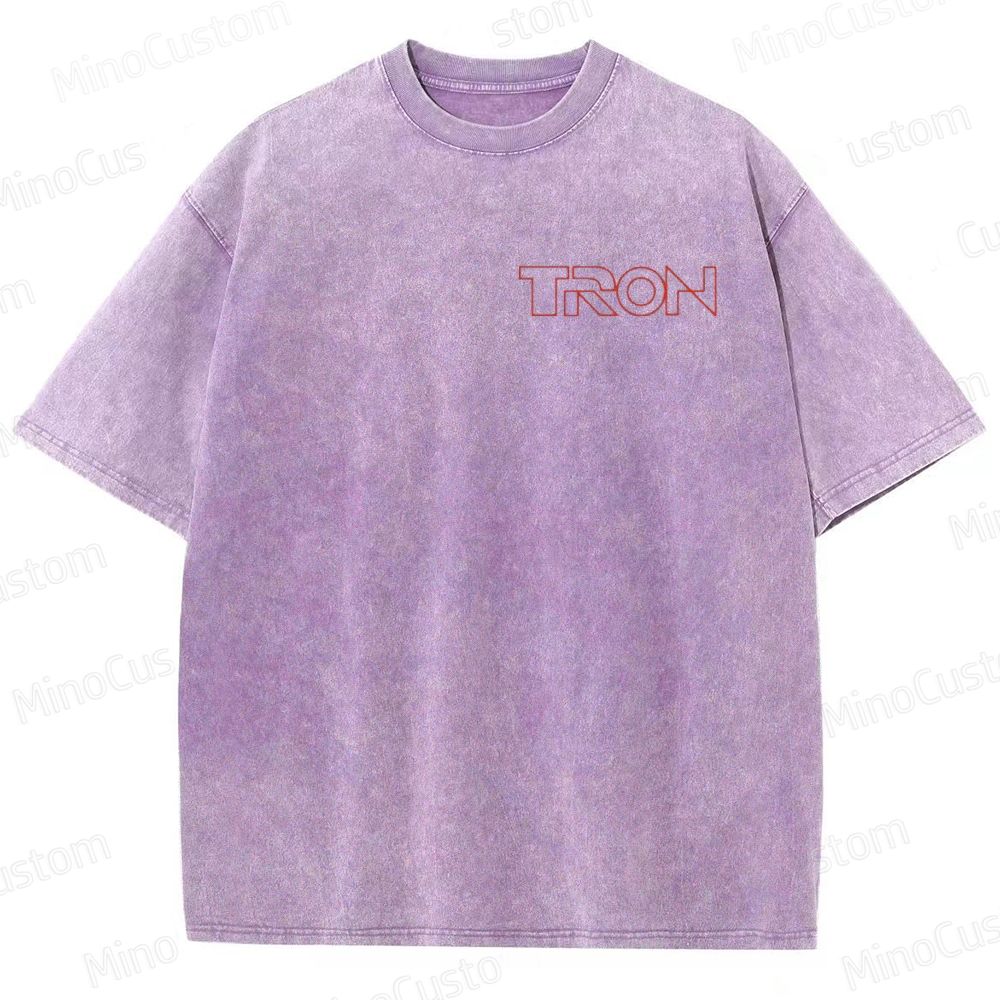 Sci - Fi Themed Washed T - Shirt