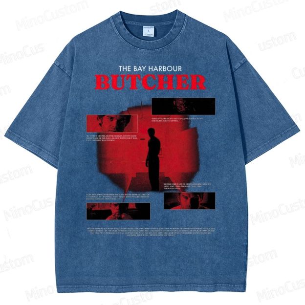 Dark Vigilante Quote Design for Crime Thriller Washed T-Shirt 