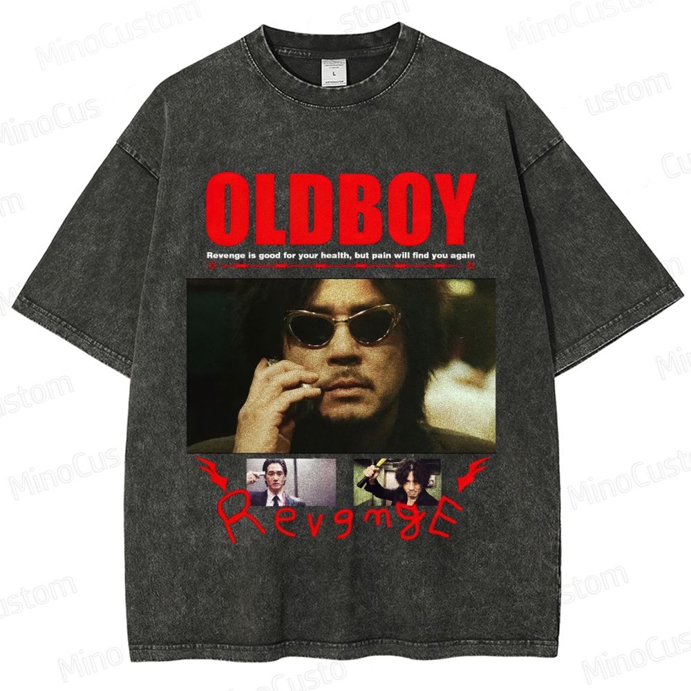 Revenge - Themed Washed T - Shirt