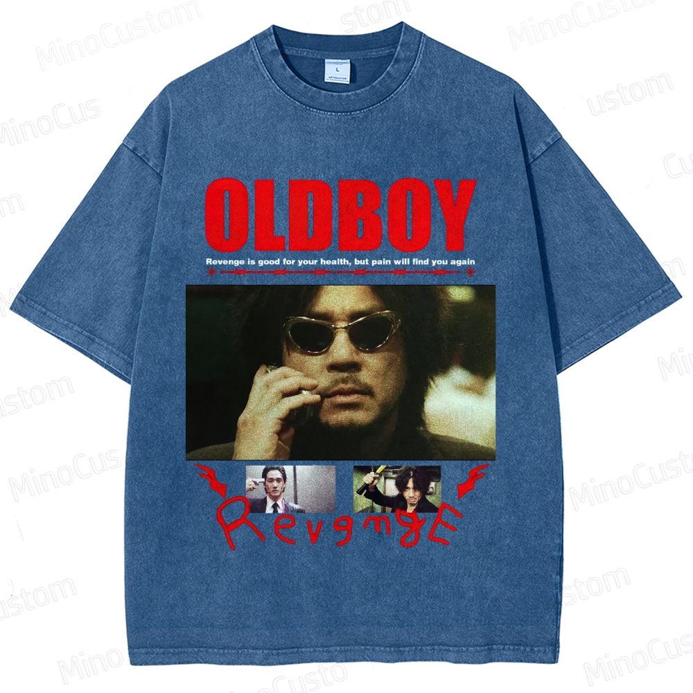 Revenge - Themed Washed T - Shirt