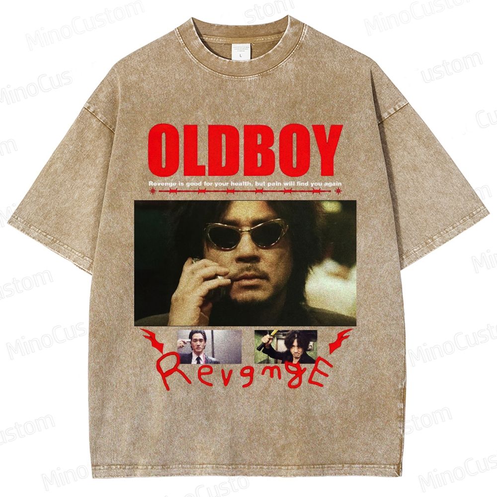 Revenge - Themed Washed T - Shirt