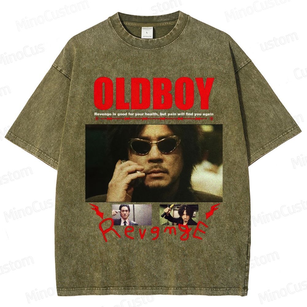 Revenge - Themed Washed T - Shirt