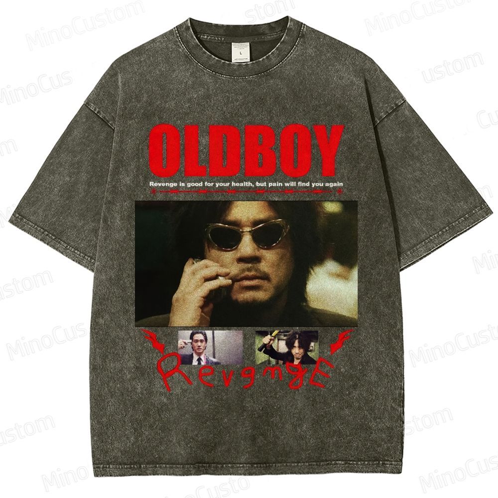 Revenge - Themed Washed T - Shirt