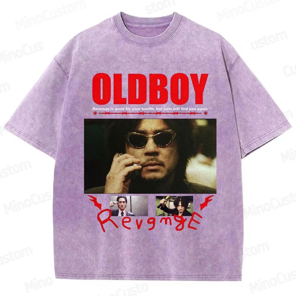Revenge - Themed Washed T - Shirt