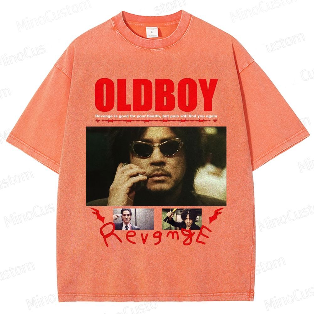 Revenge - Themed Washed T - Shirt