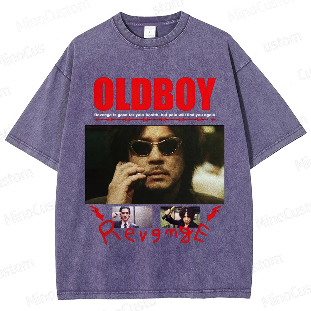Revenge - Themed Washed T - Shirt