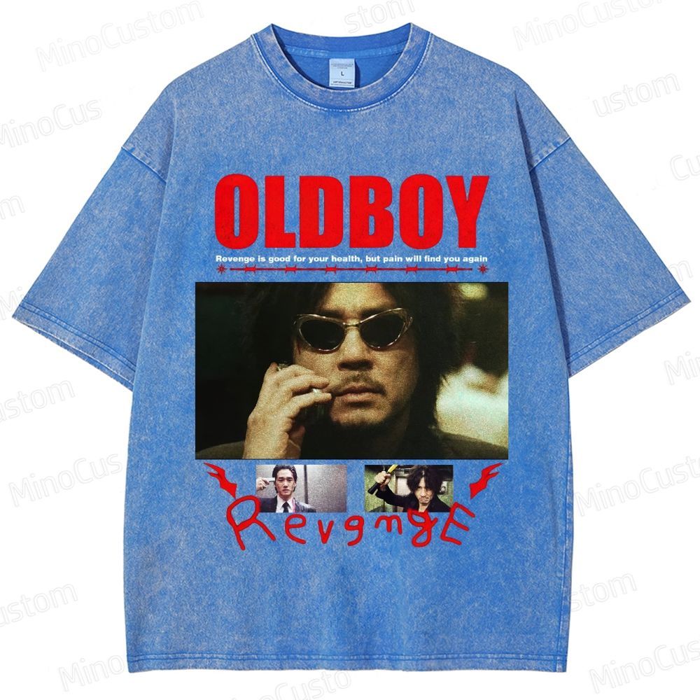 Revenge - Themed Washed T - Shirt