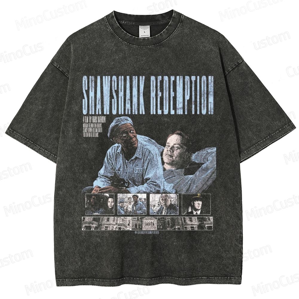 Drama Themed Washed T - Shirt