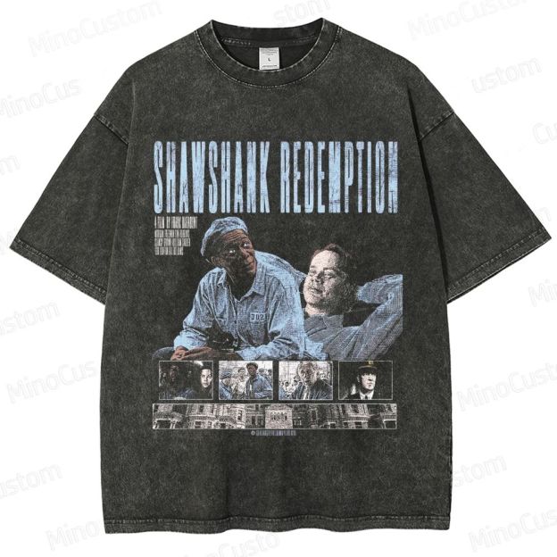 Drama Themed Washed T - Shirt