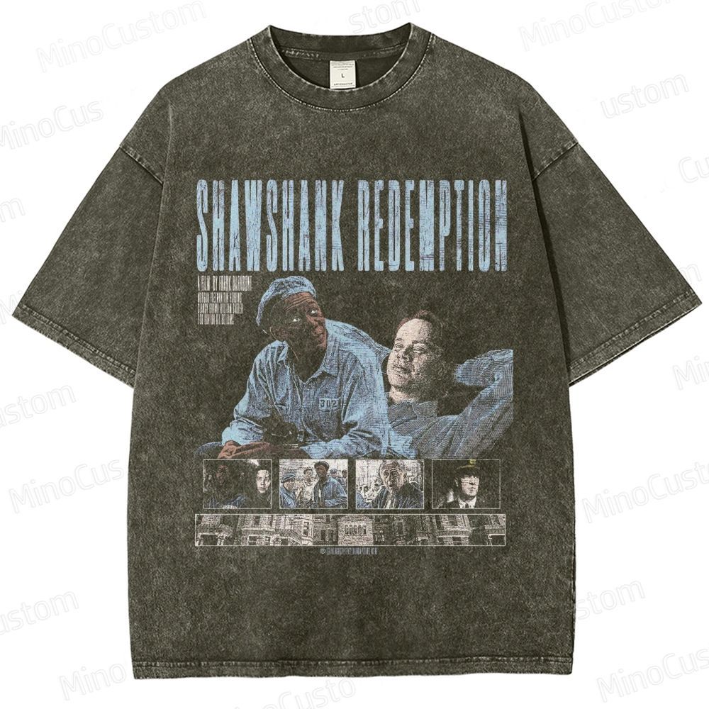 Drama Themed Washed T - Shirt