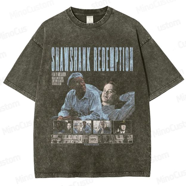 Drama Themed Washed T - Shirt