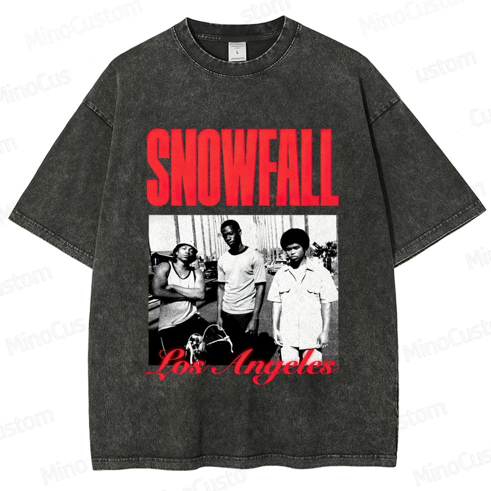 Drama Themed Washed T - Shirt