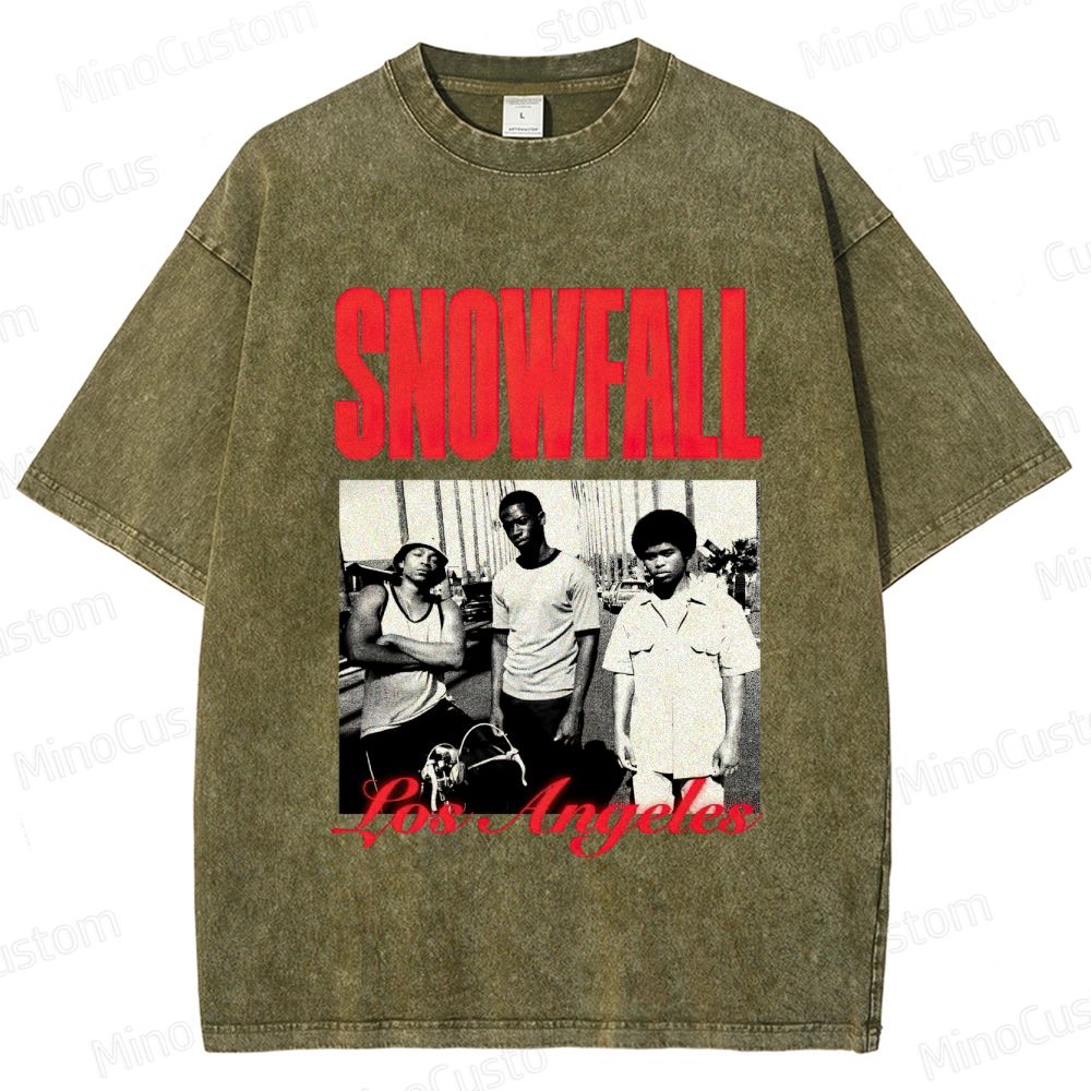 Drama Themed Washed T - Shirt