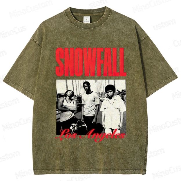 Drama Themed Washed T - Shirt