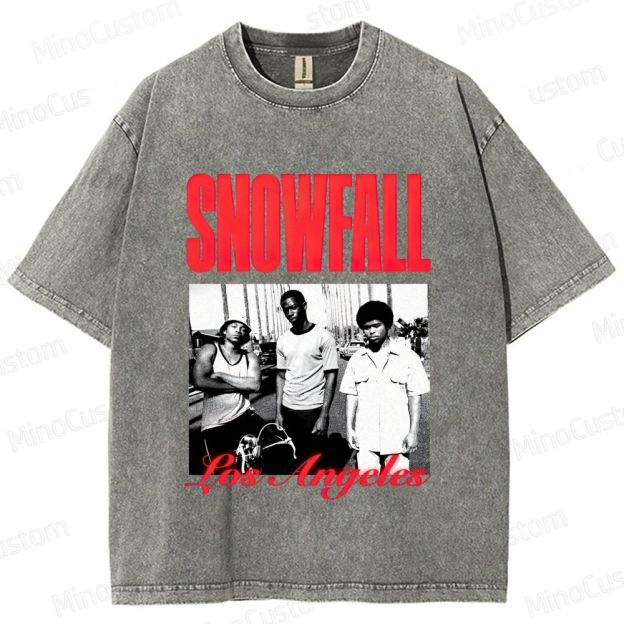 Drama Themed Washed T - Shirt