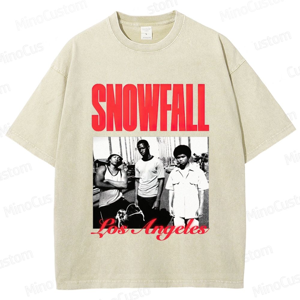 Drama Themed Washed T - Shirt