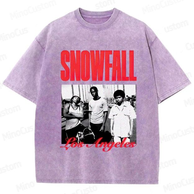 Drama Themed Washed T - Shirt