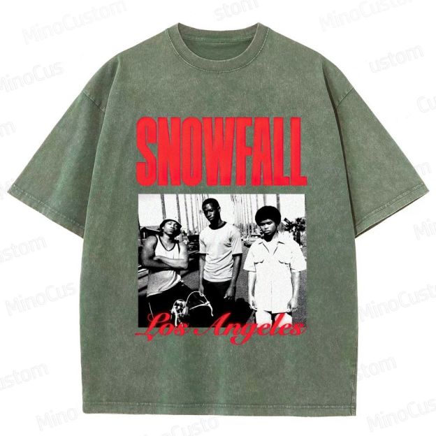 Drama Themed Washed T - Shirt