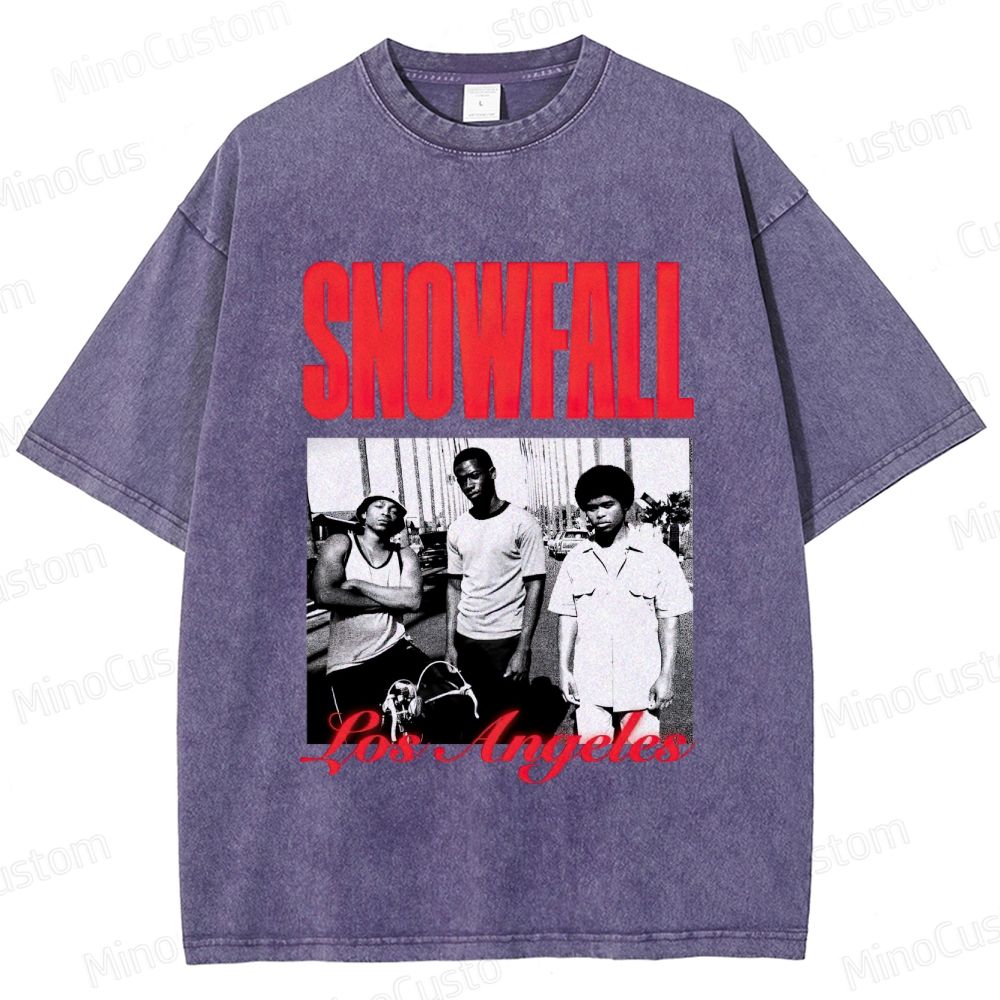 Drama Themed Washed T - Shirt