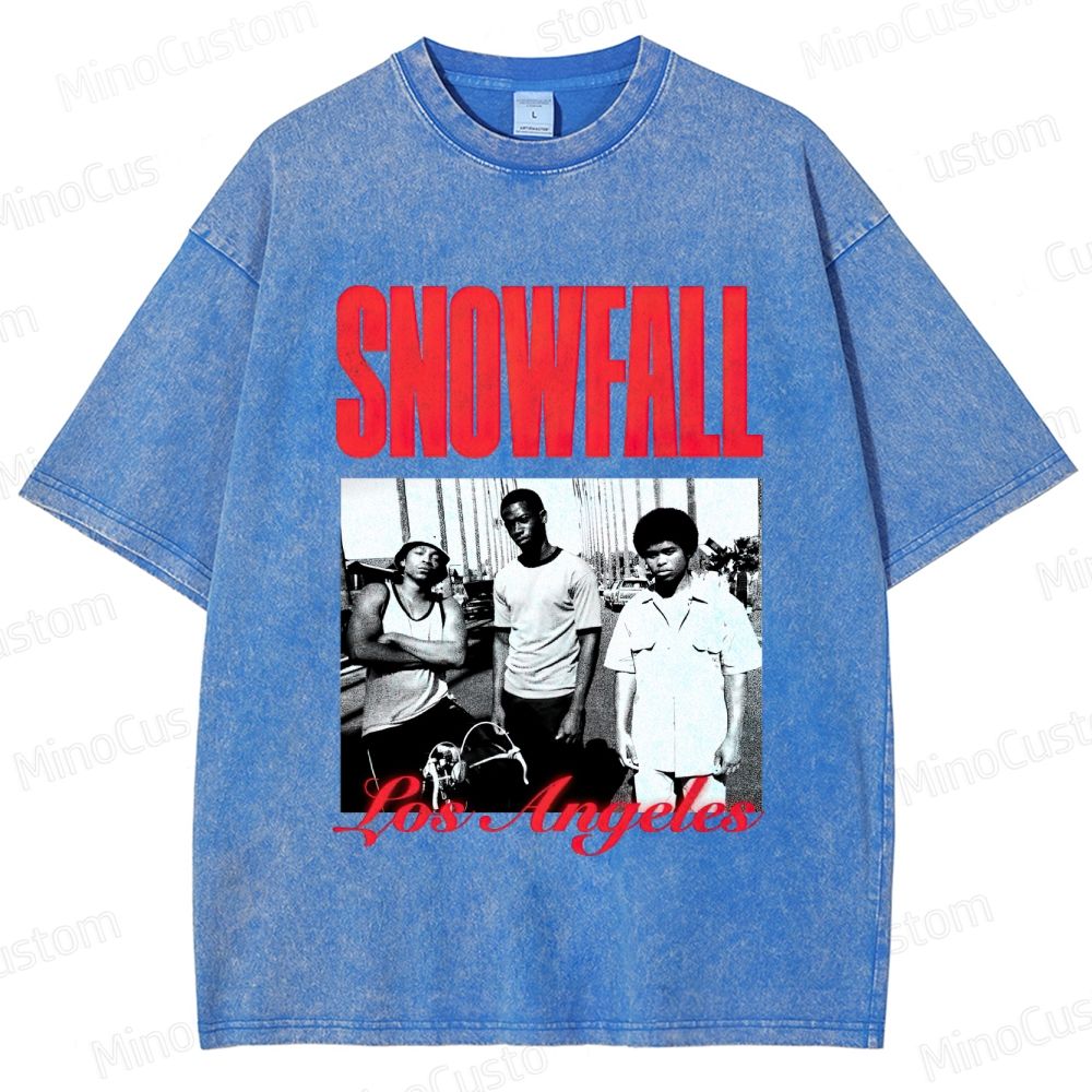 Drama Themed Washed T - Shirt