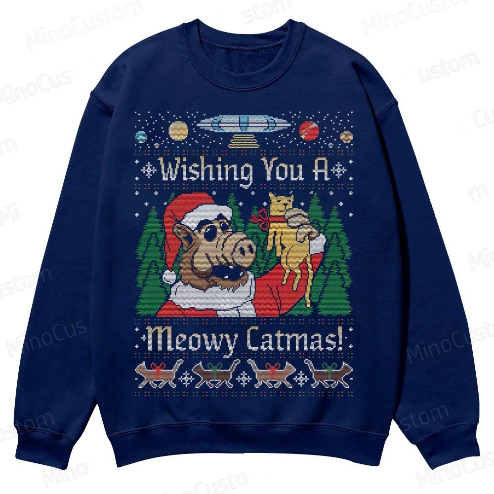 Casual Crewneck Sweatshirt 2510003855