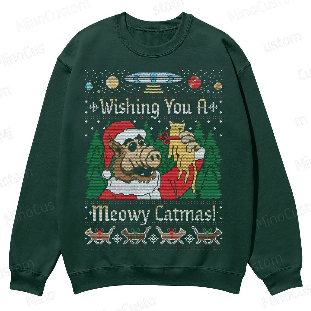 Casual Crewneck Sweatshirt 2510003855