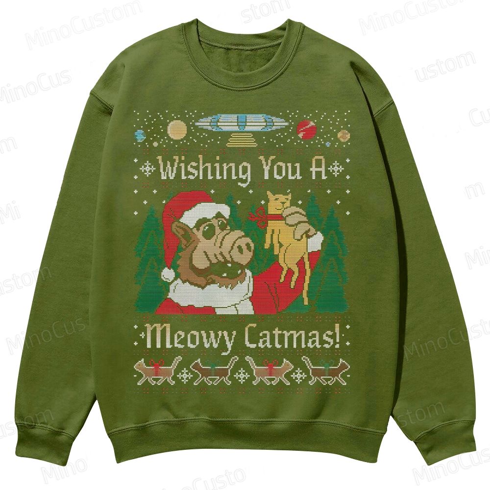 Casual Crewneck Sweatshirt 2510003855