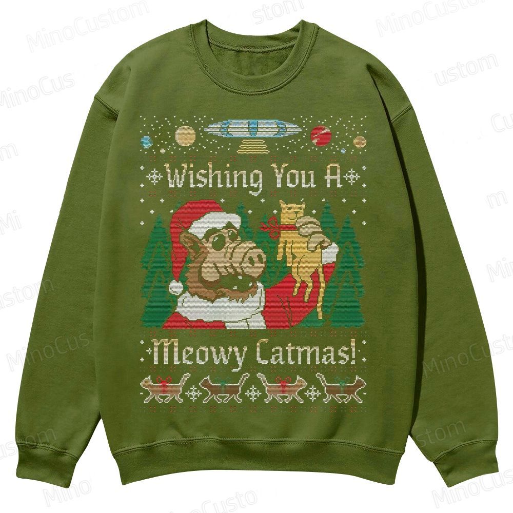 Casual Crewneck Sweatshirt 2510003855