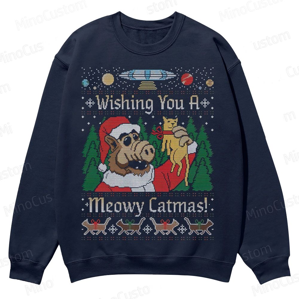 Casual Crewneck Sweatshirt 2510003855