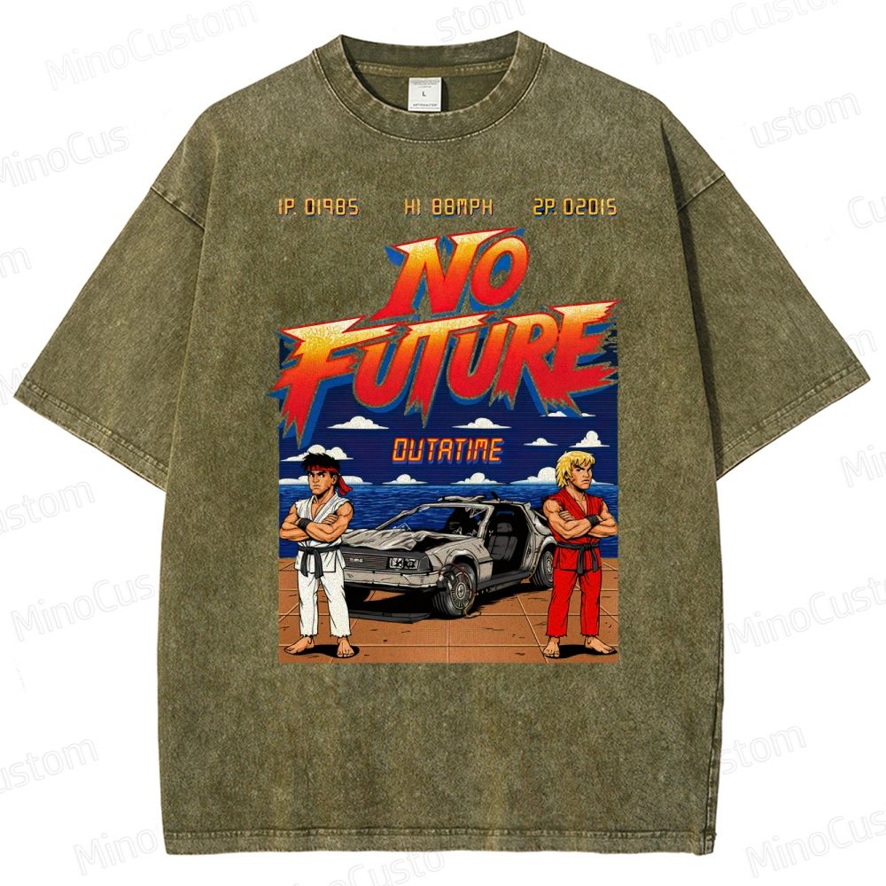 No Future Washed T-Shirt 