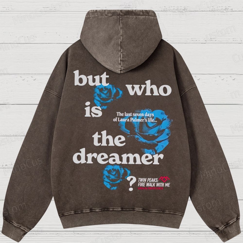 Twin Peaks Blue Rose Washed Hoodies