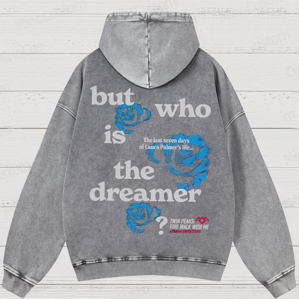 Twin Peaks Blue Rose Washed Hoodies