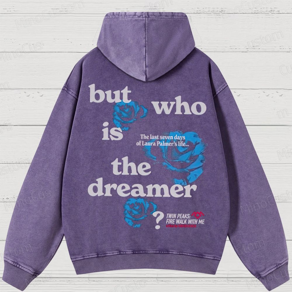 Twin Peaks Blue Rose Washed Hoodies