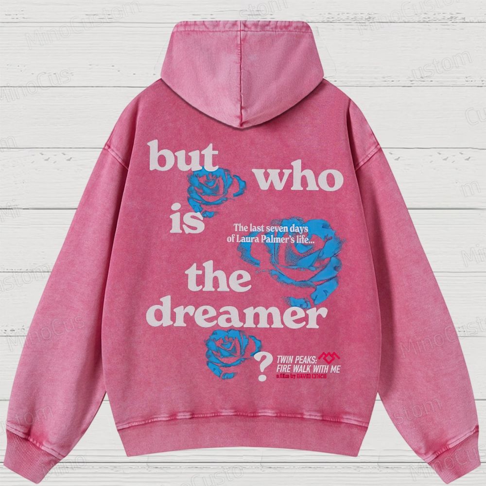 Twin Peaks Blue Rose Washed Hoodies