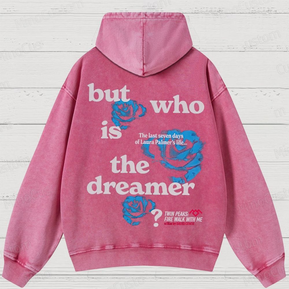 Twin Peaks Blue Rose Washed Hoodies